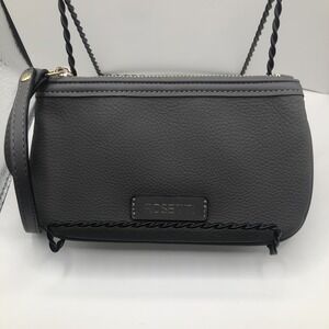 ROSETTI GRAY Texture  Wristlet Pouch Zippered Coin Purse